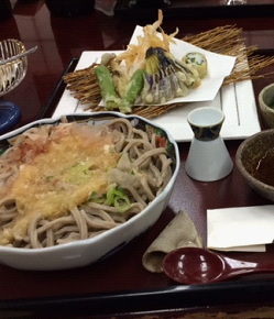 太打ちの蕎麦おろし蕎麦