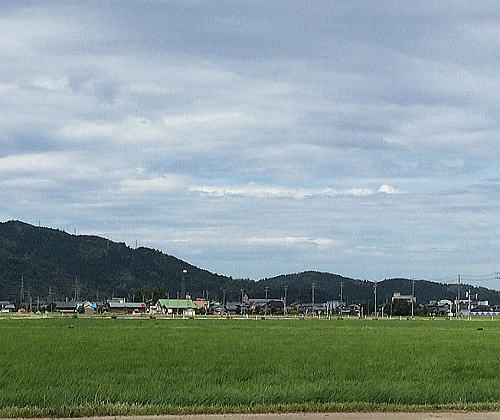 福井県福井市河合地区の風景