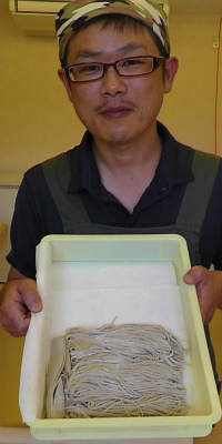 簡単蕎麦打ち完成状況