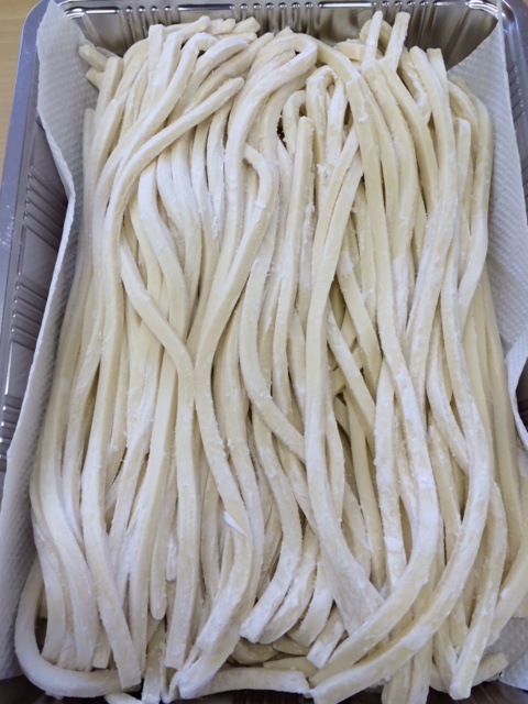 さぬきの夢を使って自家製うどん