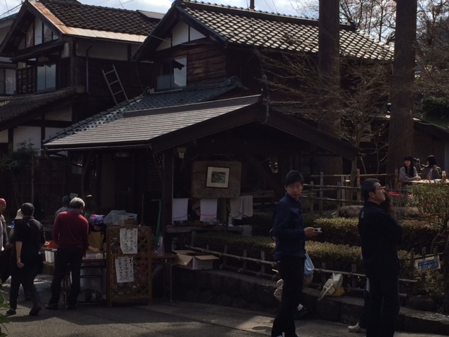 皇子ケ池蕎麦の販売所