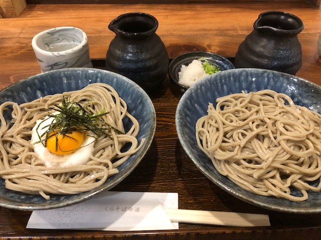 石臼挽き自家製粉の手打ち蕎麦のお店のお蕎麦