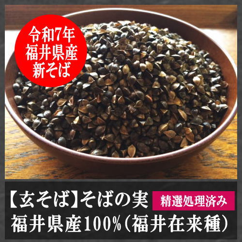 玄そば福井県産100%(福井在来種)
