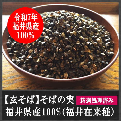 玄そば福井県産100%(福井在来種)